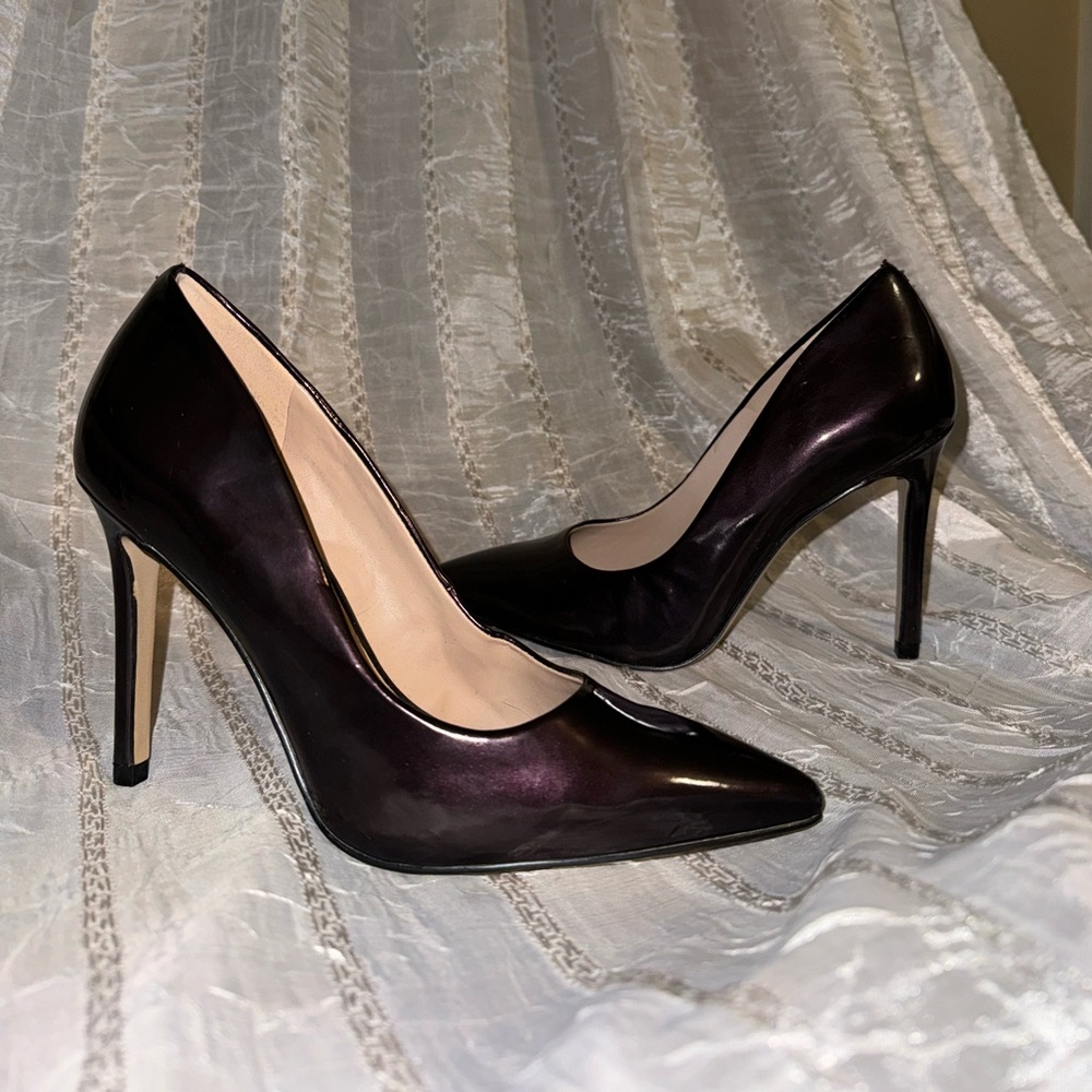 Mix No.6 Deep Purple Metallica Pointed Toe Heel
